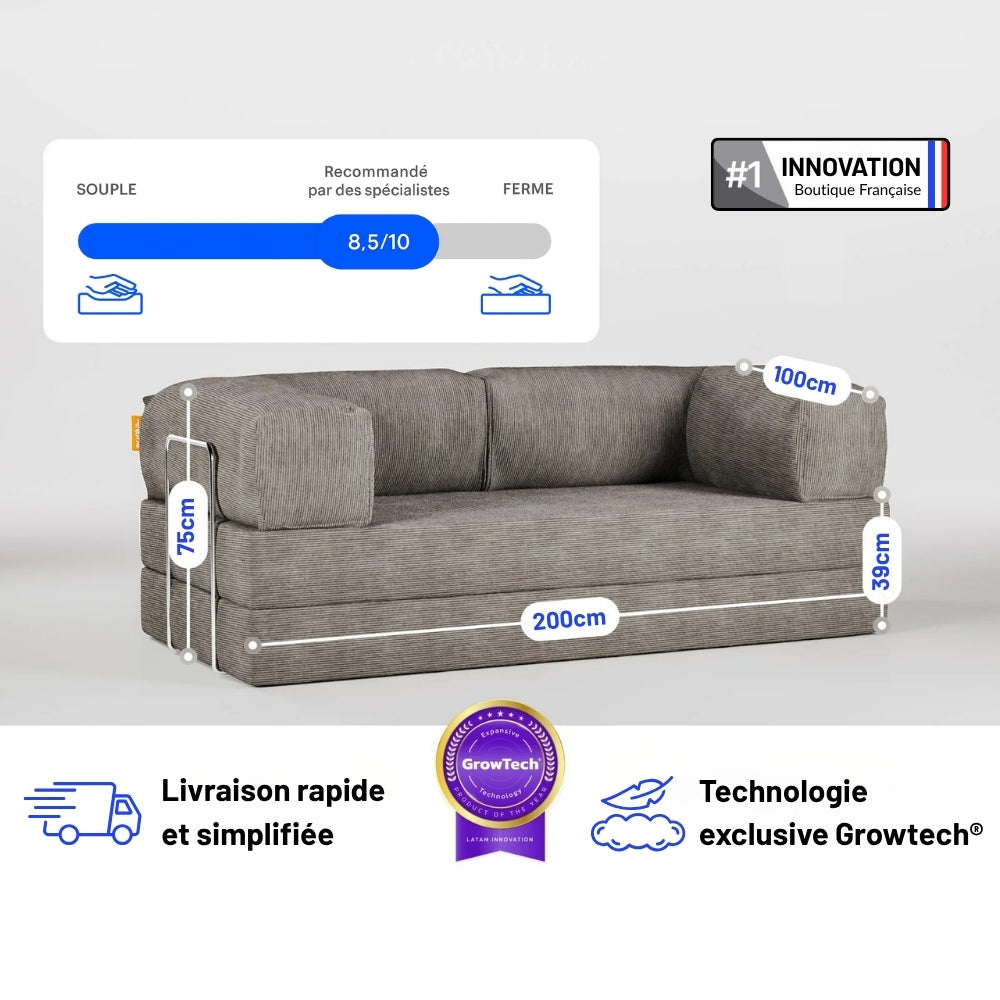 Nubo – Canapé Compressé Lavande