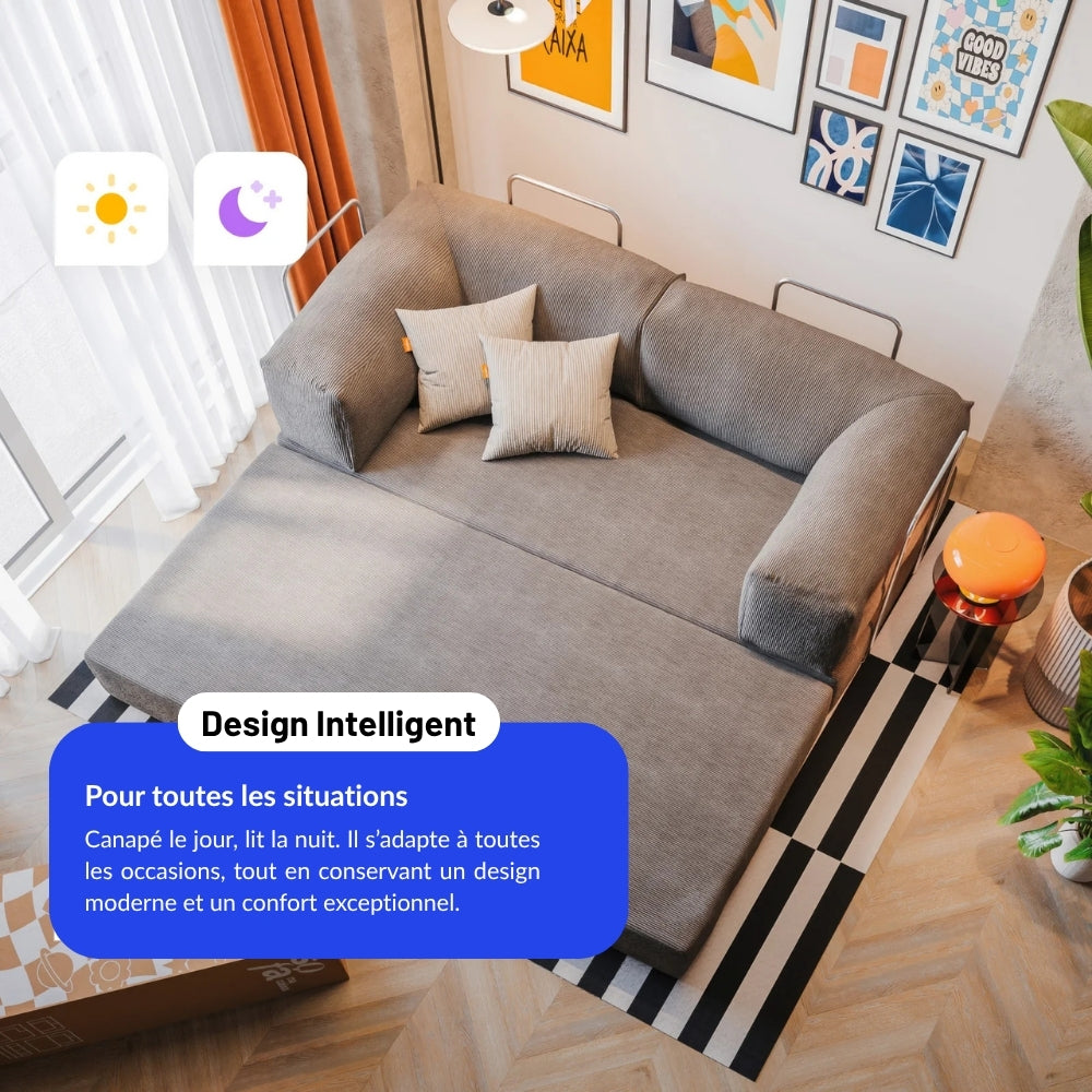 Nubo – Canapé Compressé Turquoise