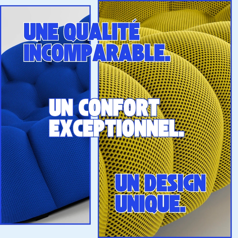 Lumo - Bubble Sofa Compressé Rouge