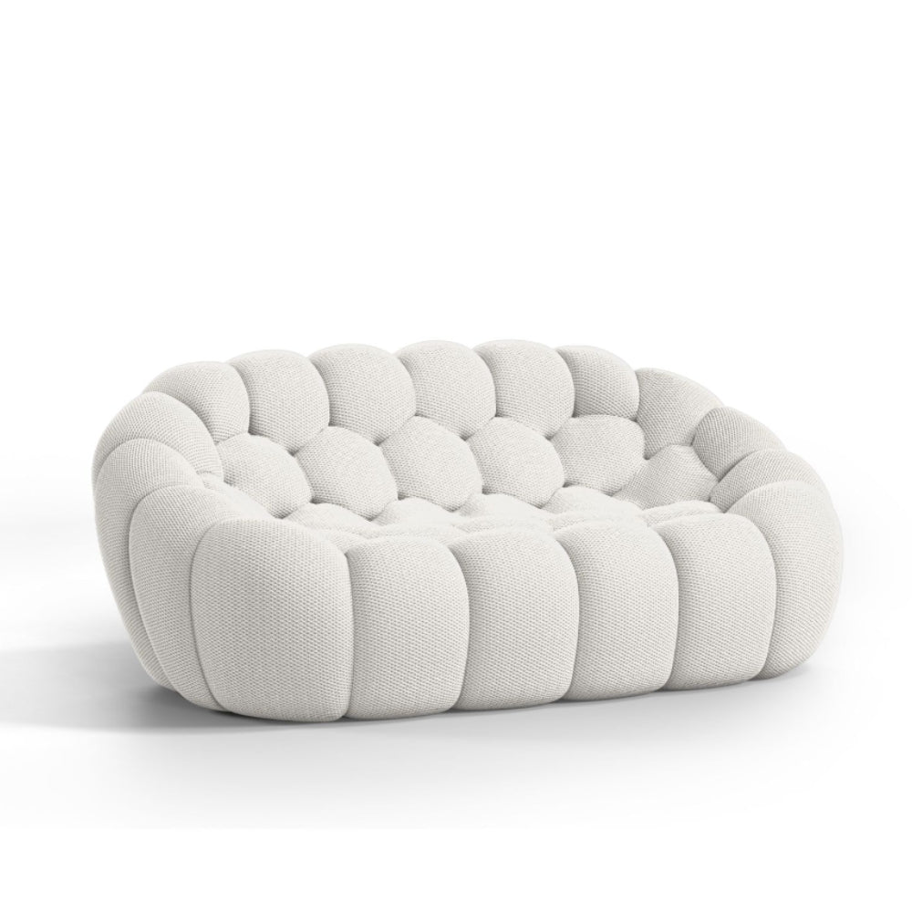 Lumo Classic - Bubble Sofa Compressé Blanc 2 Places