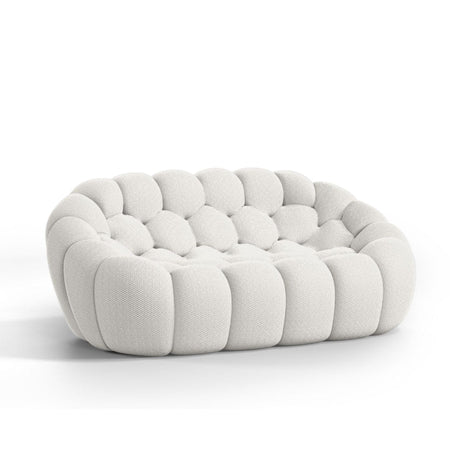 Lumo Classic - Bubble Sofa Compressé Blanc 2 Places