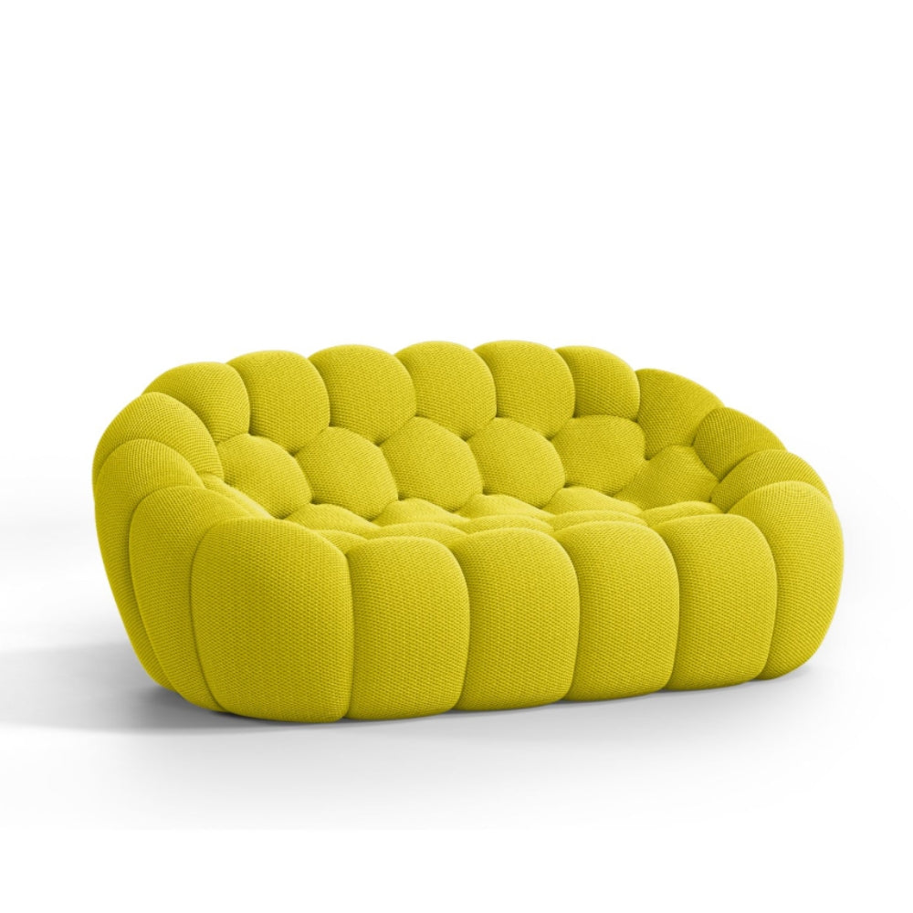 Lumo Classic - Bubble Sofa Compressé Jaune 2 Places