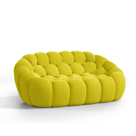 Lumo Classic - Bubble Sofa Compressé Jaune 2 Places