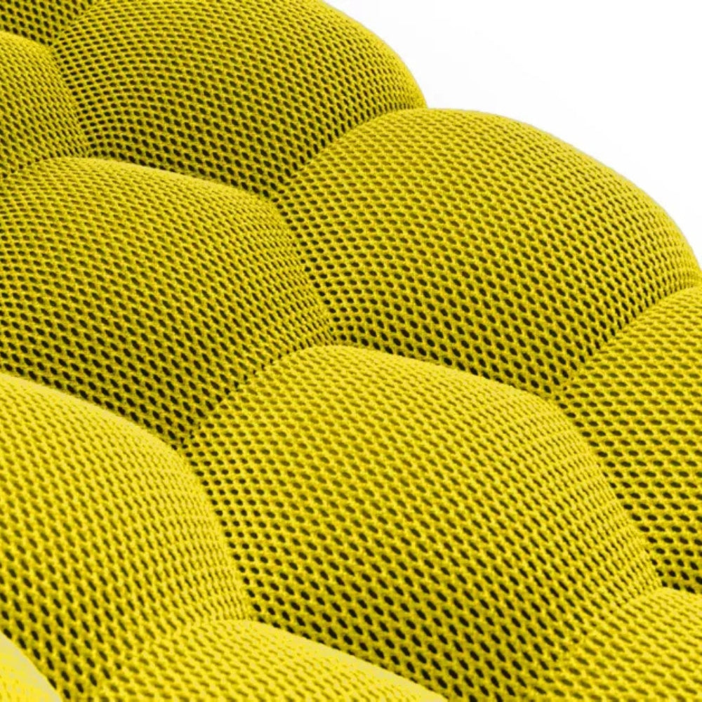 Lumo Classic - Bubble Sofa Compressé Jaune 2 Places