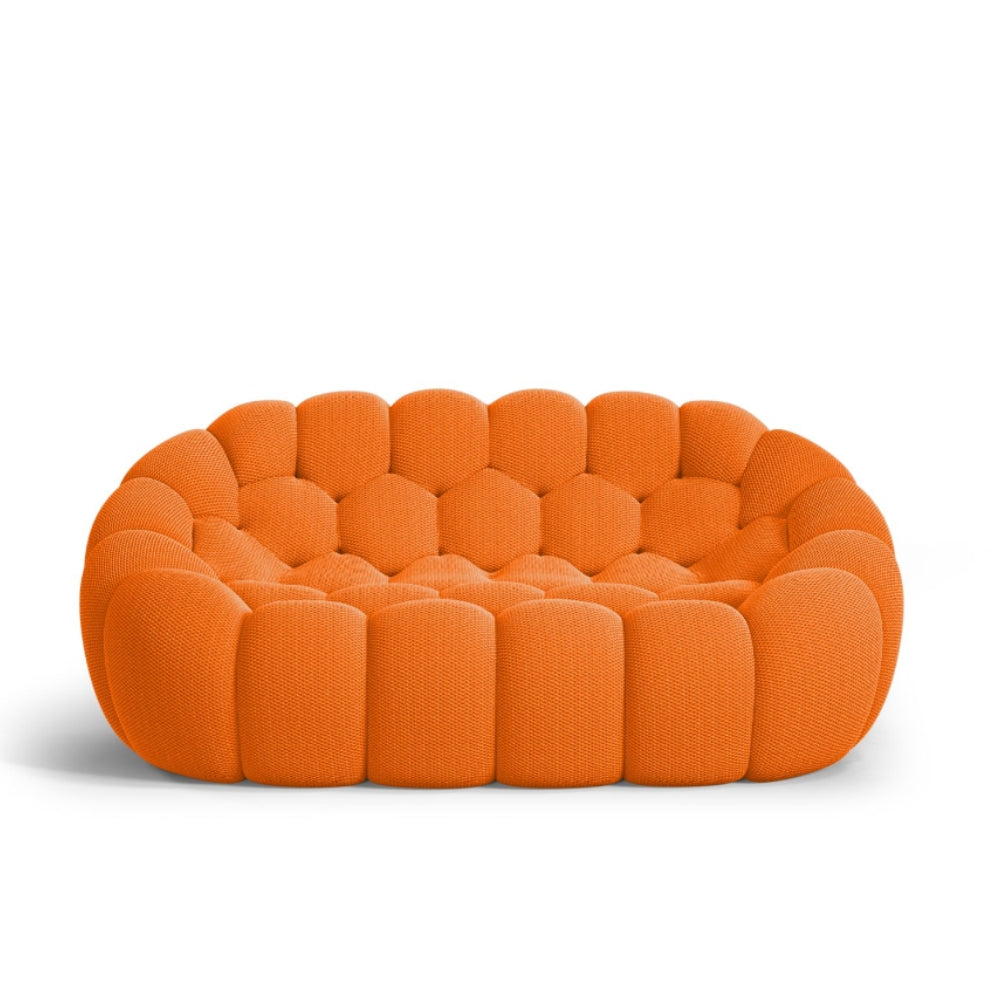 Lumo Classic - Bubble Sofa Compressé Orange 2 Places