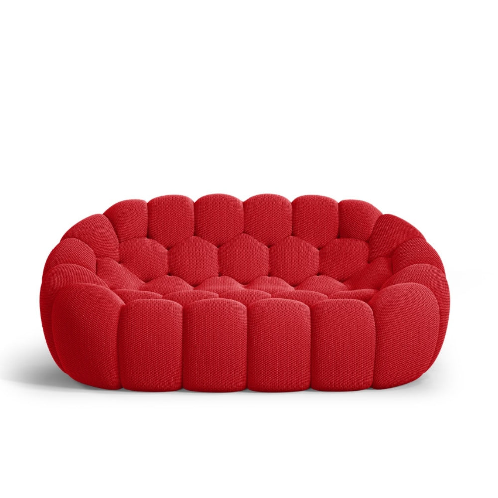 Lumo Classic - Bubble Sofa Compressé Rouge 2 Places
