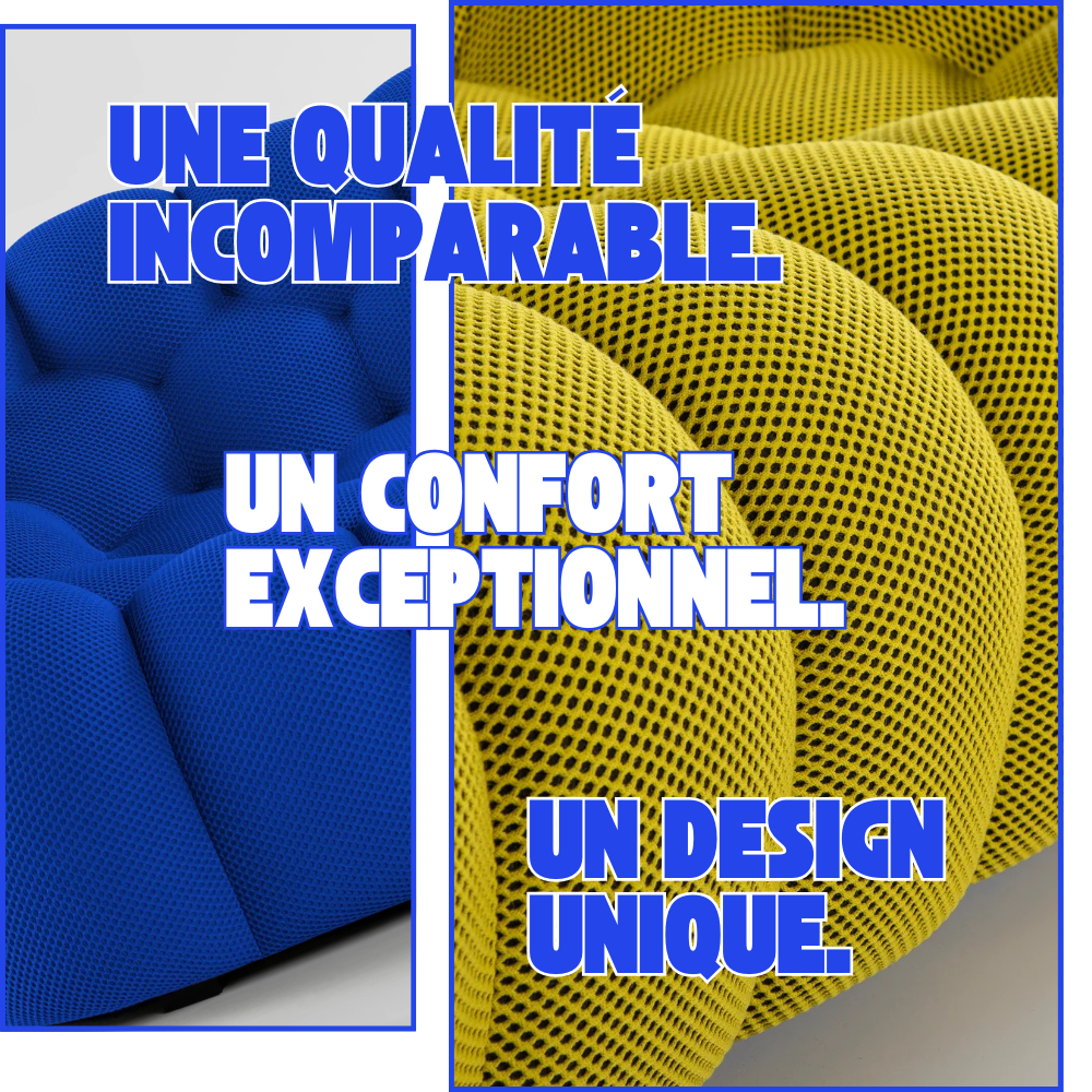 Lumo Mini - Fauteuil Bubble Compressé Corde